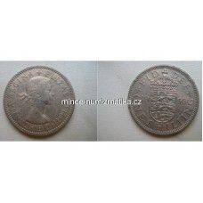 one shilling 1956 Anglie Elizabeth II